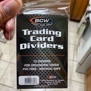 BCW Trading Card Dividers